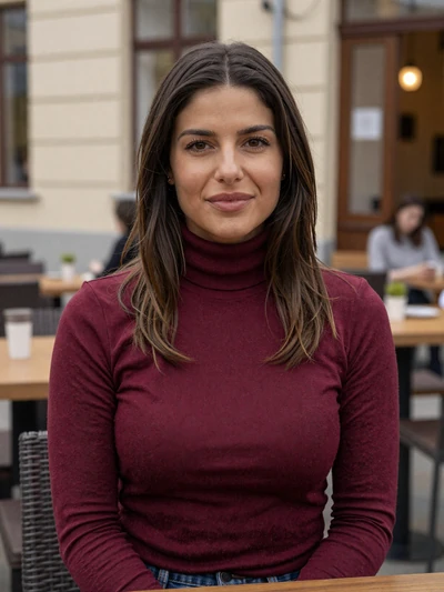 Reka, 31, Hungarian woman from Szeged with dark brown hair looking for a partner