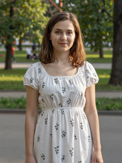 Volha, 26, Belarusian woman from Gomel with chestnut hair on dating platform