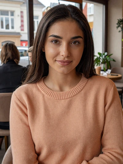 Alina, 28, Moldovan woman from Chișinău with dark brown hair seeking serious relationship
