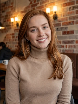 Magdalena, 28, Polish woman from Krakow with auburn hair seeking marriage-minded American man
