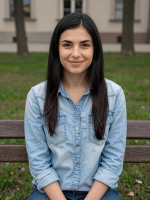 Simona, 25, verified Slovakian woman from Nitra with black hair available for safe online dating