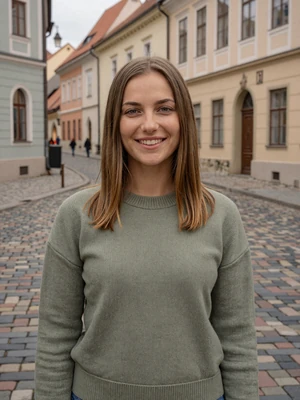 Lenka, 27, verified Slovakian woman from Bratislava with light brown hair on safe dating platform