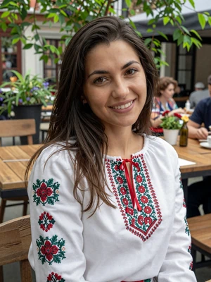 Desislava, 26, Bulgarian woman from Sofia with dark hair seeking American partner