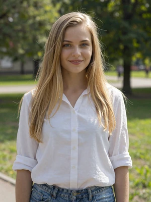 Katarina, 26, Czech woman from Brno with honey-blonde hair available for online dating