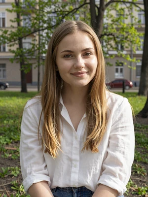 Kateryna, 26, Ukrainian woman from Kharkiv with golden-brown hair available for dating on slavic dating site