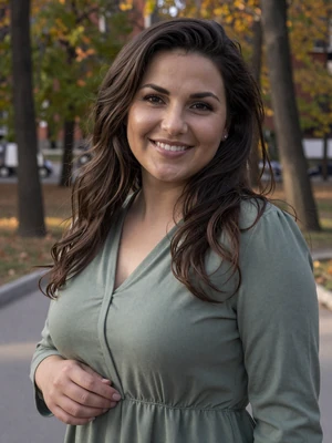 Tsvetana, 29, Bulgarian woman from Plovdiv with dark wavy hair seeking long-term partner