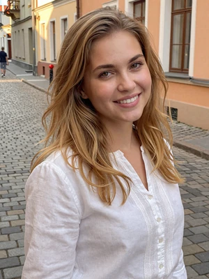 Viktoriya, 27, Ukrainian woman from Lviv with honey-blonde hair looking for serious partner