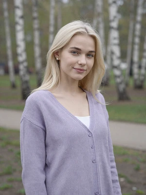 Alena, 25, Belarusian woman from Minsk with platinum blonde hair looking for love