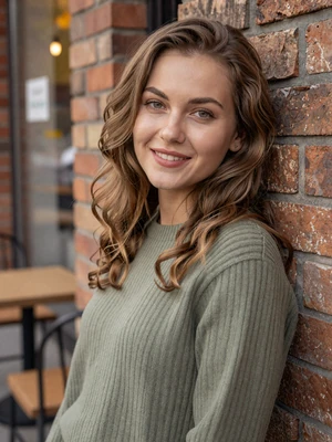 Oksana, 29, Ukrainian woman from Kharkiv with honey-brown hair seeking serious relationship