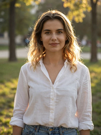 Katalin, 26, Hungarian woman from Debrecen with dark blonde hair on dating platform
