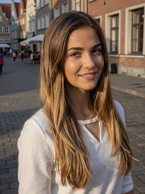 Agnieszka, 26, Polish woman from Gdansk with dark blonde hair looking for American partner