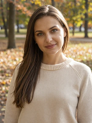 Oksana, 29, Ukrainian woman from Kyiv with chestnut hair seeking meaningful relationship