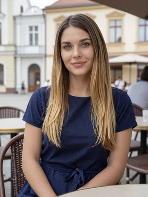 Viktoria, 26, verified Slovakian woman from Kosice with dark blonde hair on international dating site