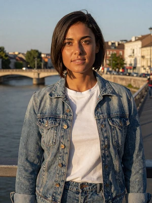 Petra, 28, verified Hungarian woman from Gyor with brown bob haircut on trusted dating platform