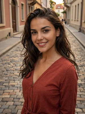 Elena, 27, Romanian woman from Bucharest with dark hair available for online dating