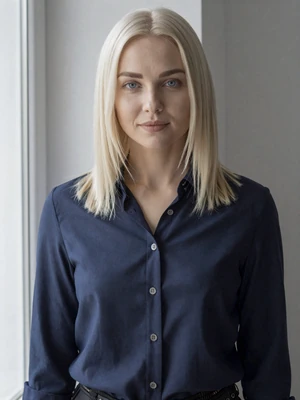 Svetlana, 33, Belarusian woman from Minsk with platinum blonde hair available for dating