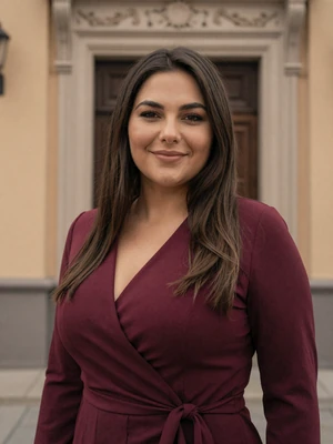 Réka, 29, Hungarian woman from Debrecen with dark brown hair on slavic dating app